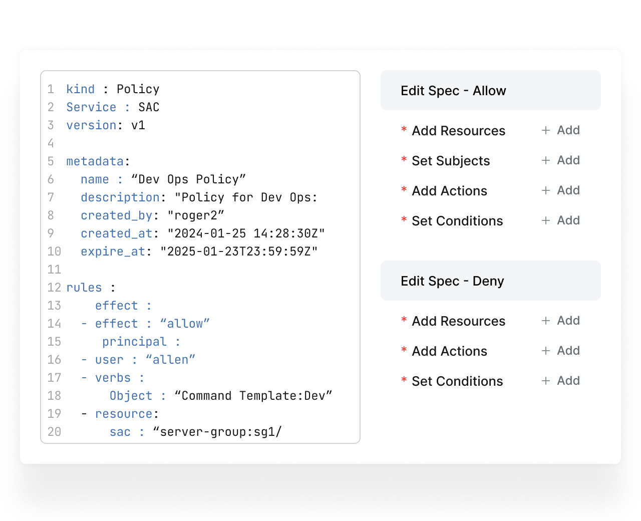 Policy as Code