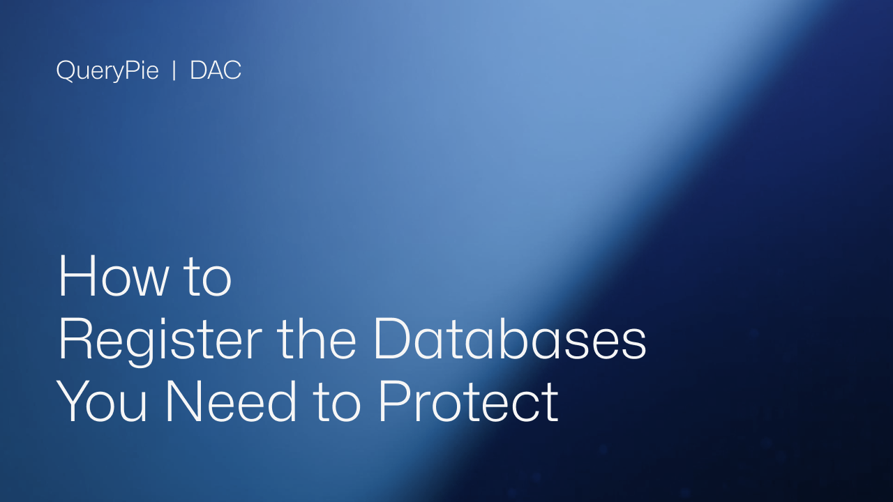 How to Register the Databases You Need to Protect