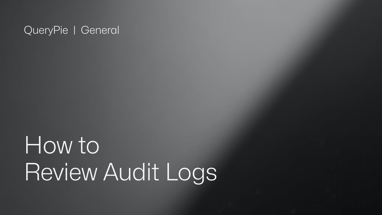 How to Review Audit Logs