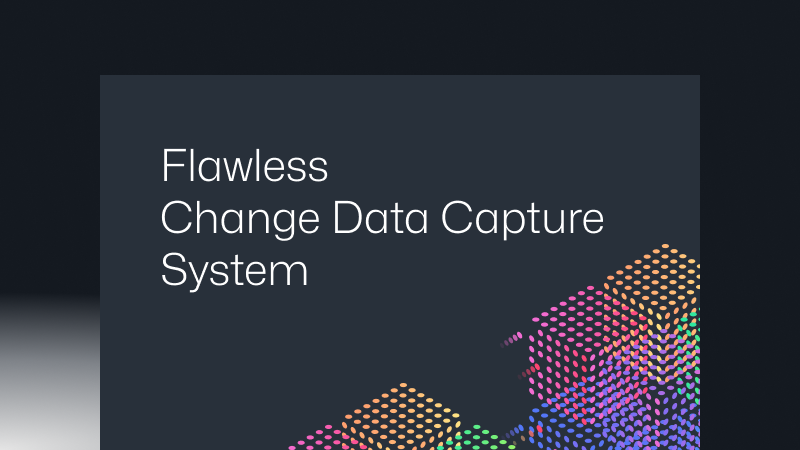 Building a Transaction-Free, Flawless CDC (Change Data Capture) System?